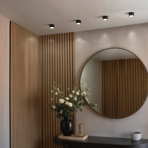 Halogenové LED stropní svítidlo GX53, černé | 82mm - Image 6