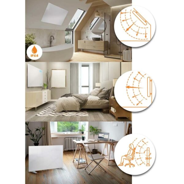 Infračervený ohřívač BD-981, 600W, WiFi | Berdsen - Image 11