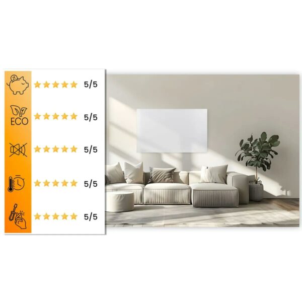 Infračervený ohřívač BD-981, 600W, WiFi | Berdsen - Image 10