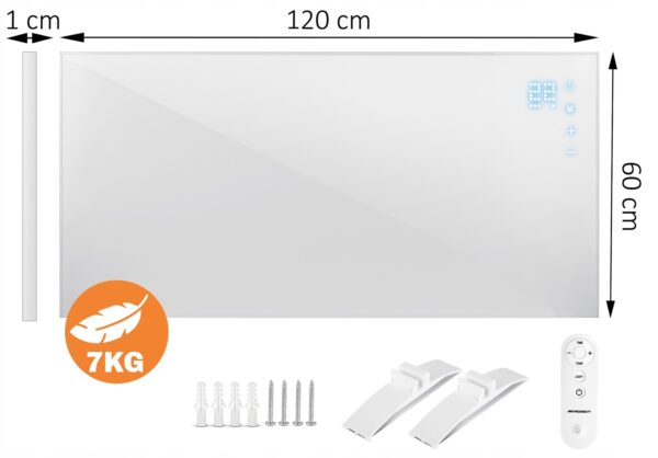 Infračervený ohřívač BD-983, 720W, WiFi | Berdsen - Image 4