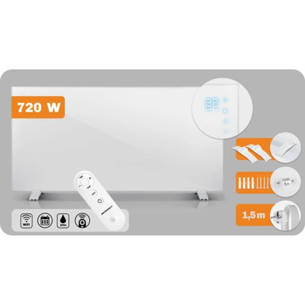 Infračervený ohřívač BD-983, 720W, WiFi | Berdsen - Image 5
