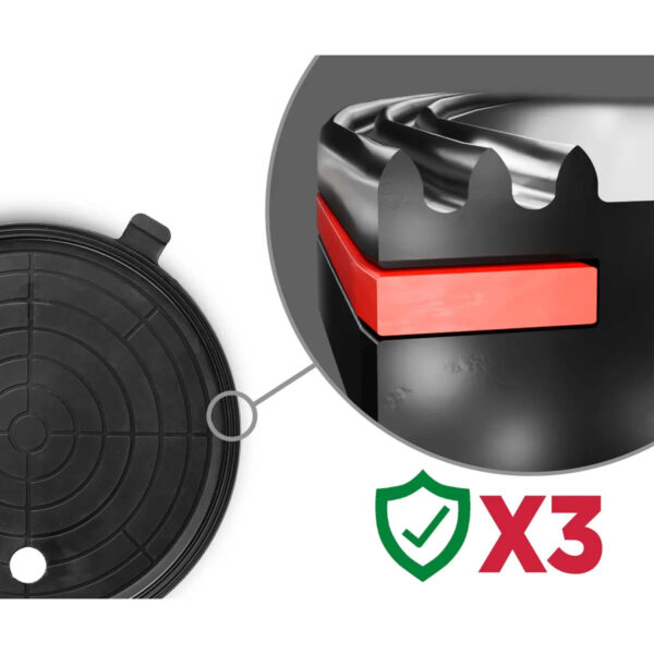 Vakuová přísavka na dlaždice HM-161, 200 kg | Humberg - Image 11