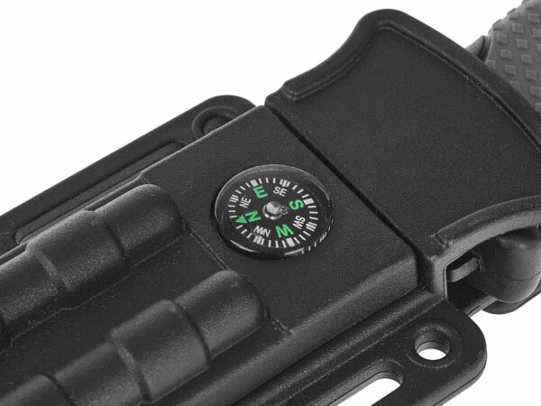 Taktický nůž BLACK SURVIVAL SERIES, 275/135mm | GEKO - Image 13
