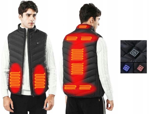 Vyhřívaná vesta, unisex, XL | Trizand - Image 15