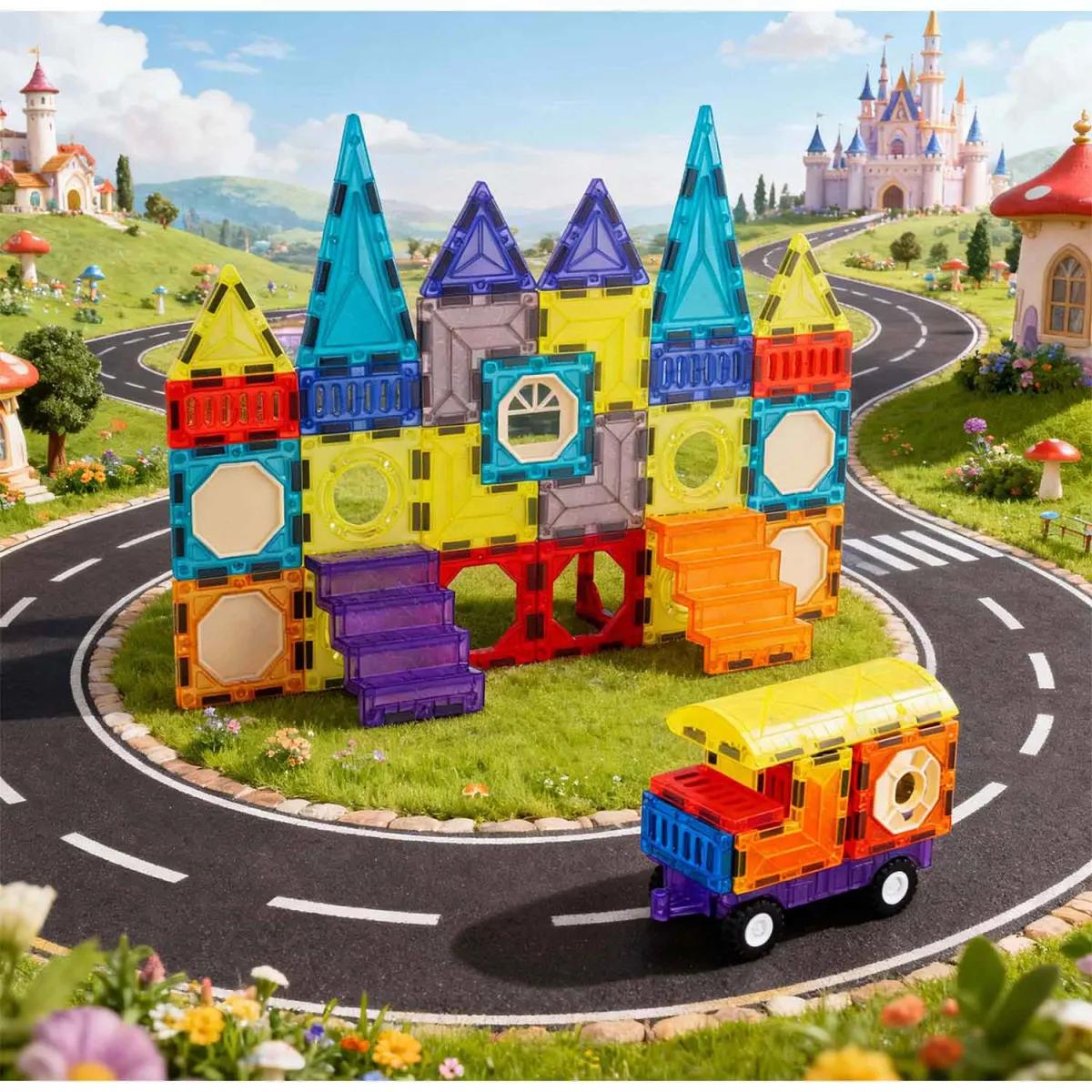 Magnetická stavebnice RK-782, 71ks | Ricokids - Image 10