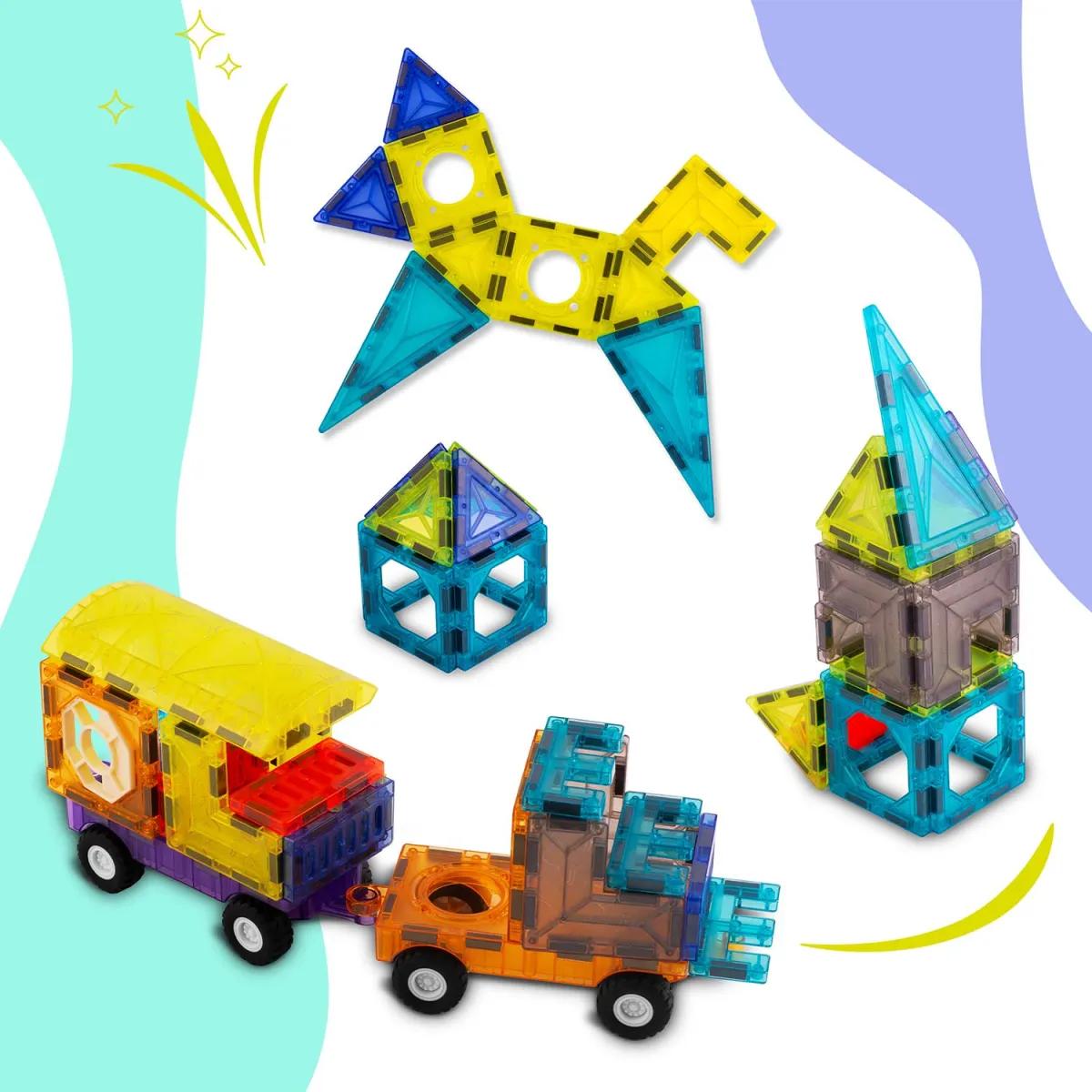 Magnetická stavebnice RK-782, 71ks | Ricokids - Image 6