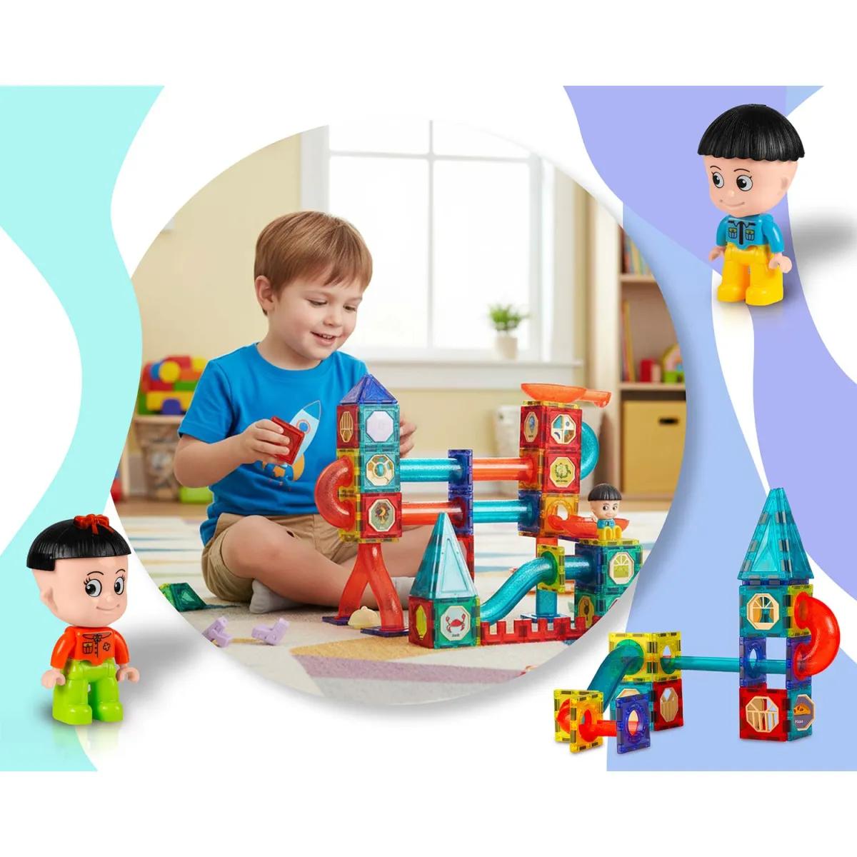 Magnetická stavebnice RK-782, 150ks | Ricokids - Image 7