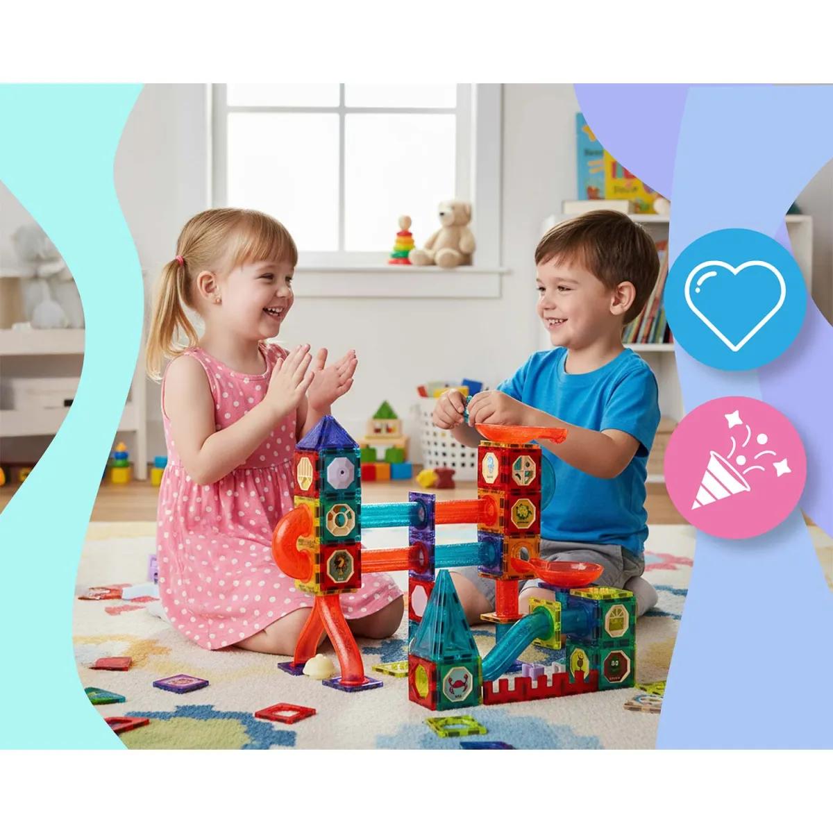 Magnetická stavebnice RK-782, 150ks | Ricokids - Image 9