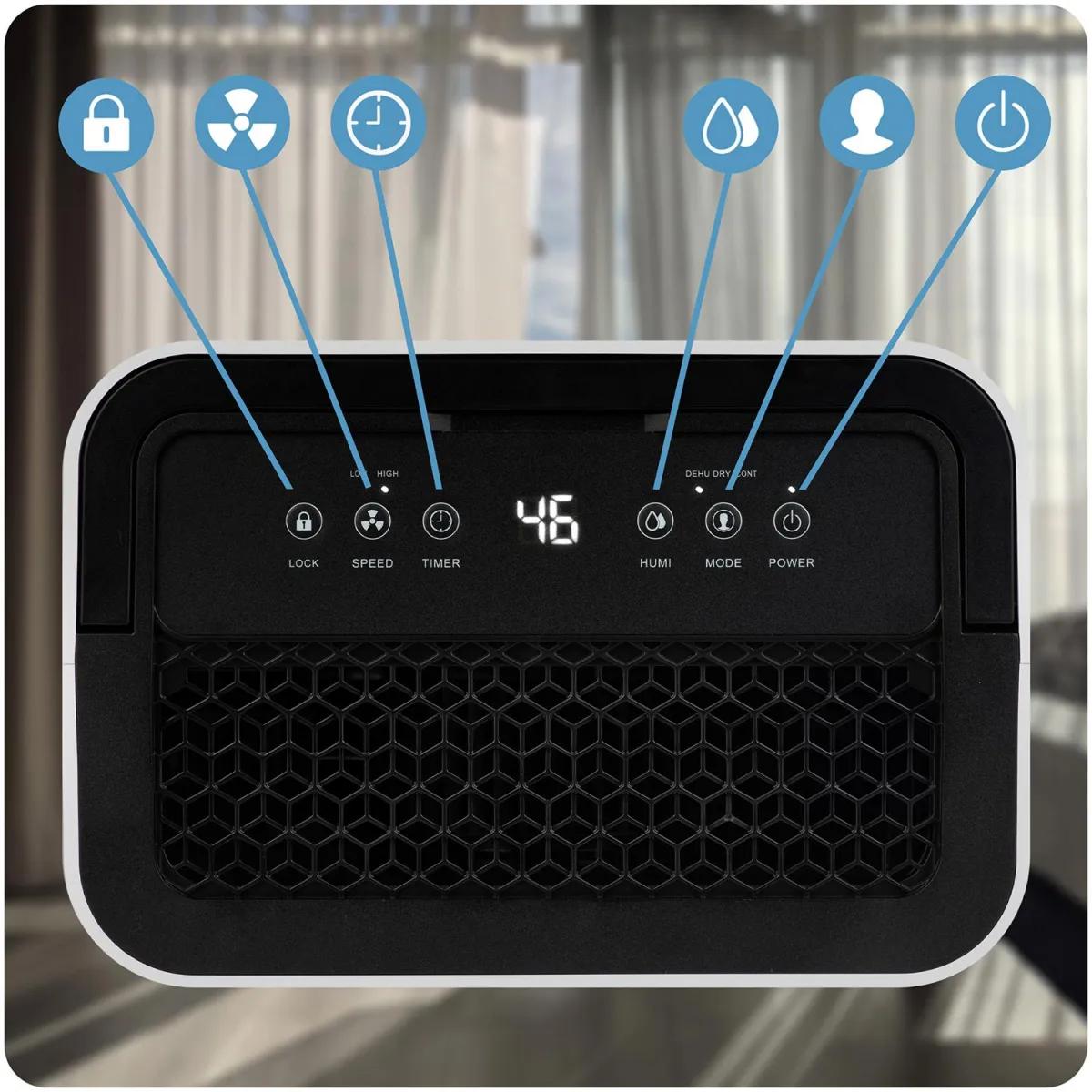 Odvlhčovač vzduchu BD-534, 365W, bílý | Berdsen - Image 6