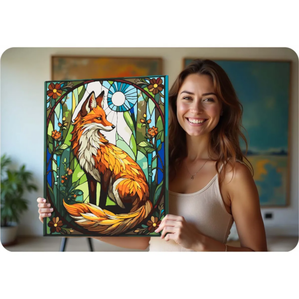 Malování podle čísel, 40x50cm, liška | Massido - Image 12