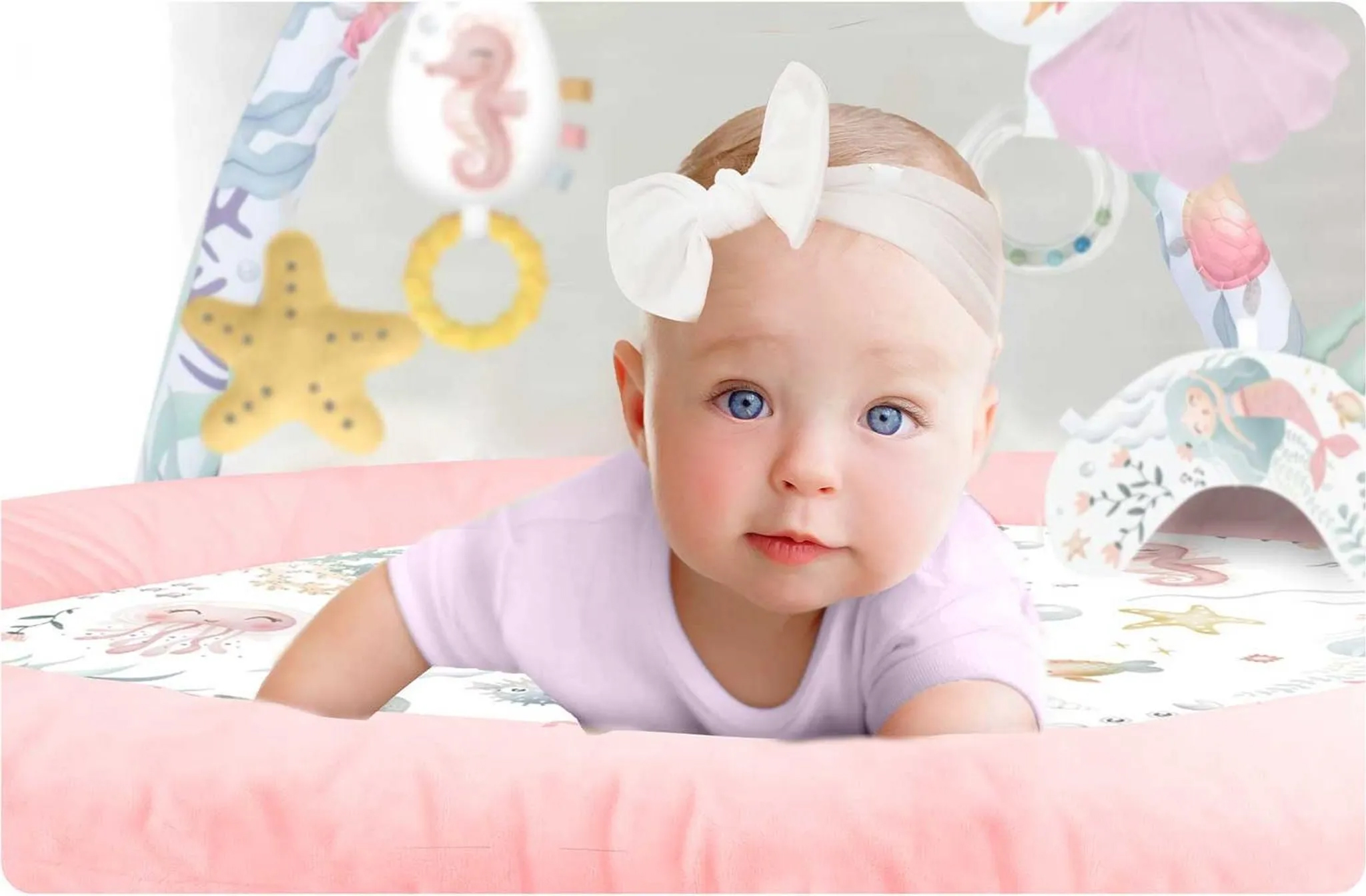 Interaktivní vzdělávací podložka, oceán, růžová | Nukido - Image 11