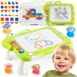 Dětská magnetická tabule pro kreslení RK-823, zelená | Ricokids