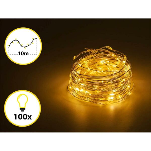 Vánoční osvětlení, 100LED | 10 metrů - Image 3