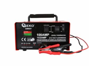 Autonabíječka se startérem, 100A, 6/12V | GEKO