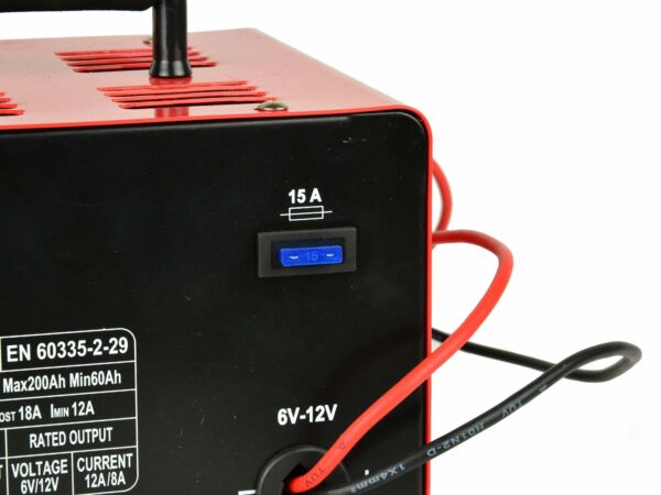 Autonabíječka se startérem, 100A, 6/12V | GEKO - Image 8