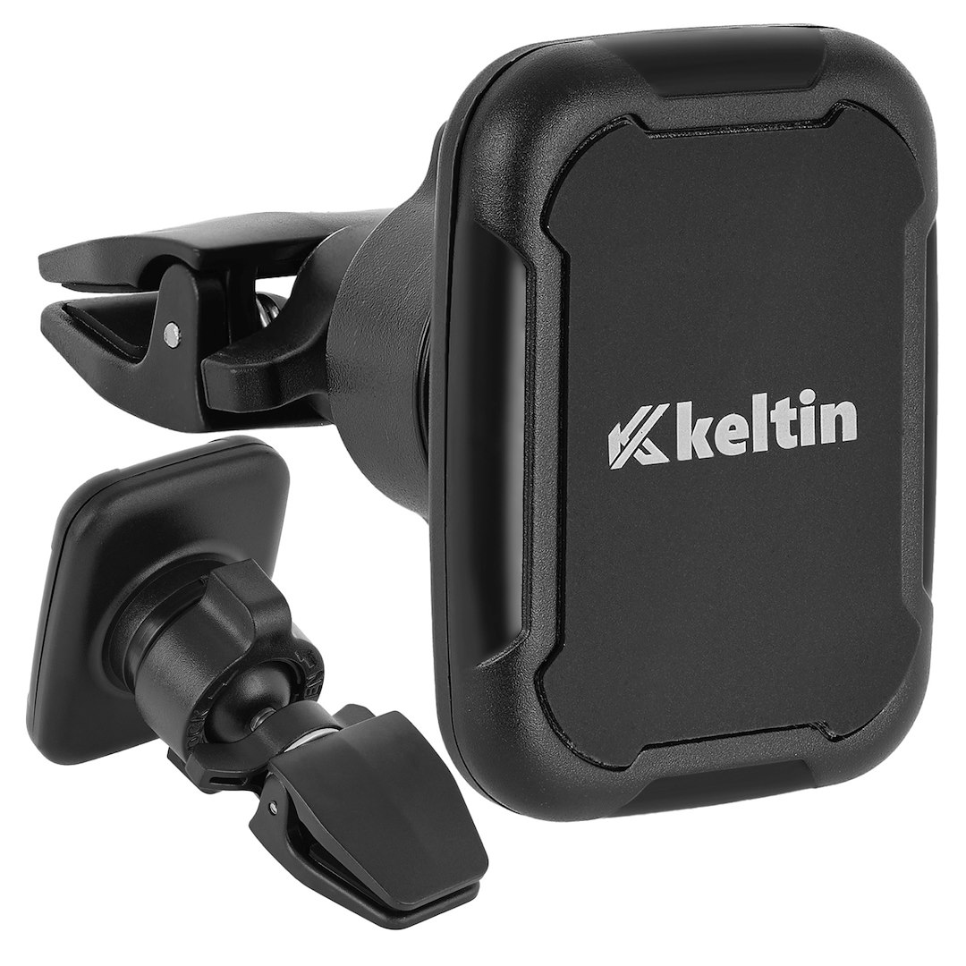 Magnetický držák na telefon, černý | Keltin