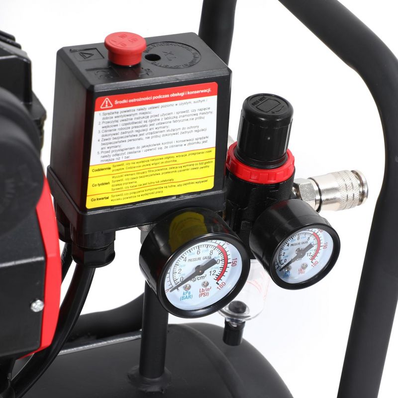 Bezolejový kompresor, 24L, 1390W | KD1385 - Image 22