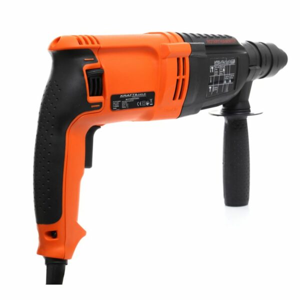 Příklepová vrtačka + přídavná hlava, 2650W | KD1690 - Image 4