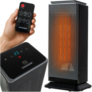 Elektrický ohřívač Lumni 2.0, 2000W, černý | Kaminer