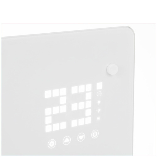 Elektrický ohřívač Zelva Kaminer, 2500W, bílý | Kaminer - Image 4