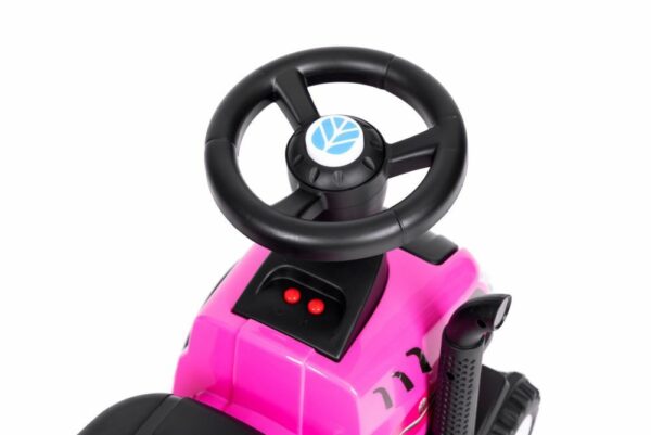Dětské odrážedlo, traktor, růžové | New Holland - Image 8