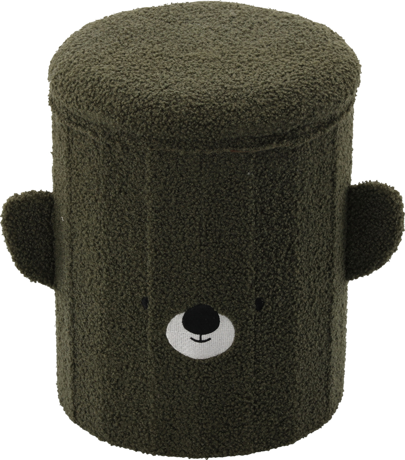 Dětská taburetka s úložným prostorem, 28x28x34cm | zelená - Image 2