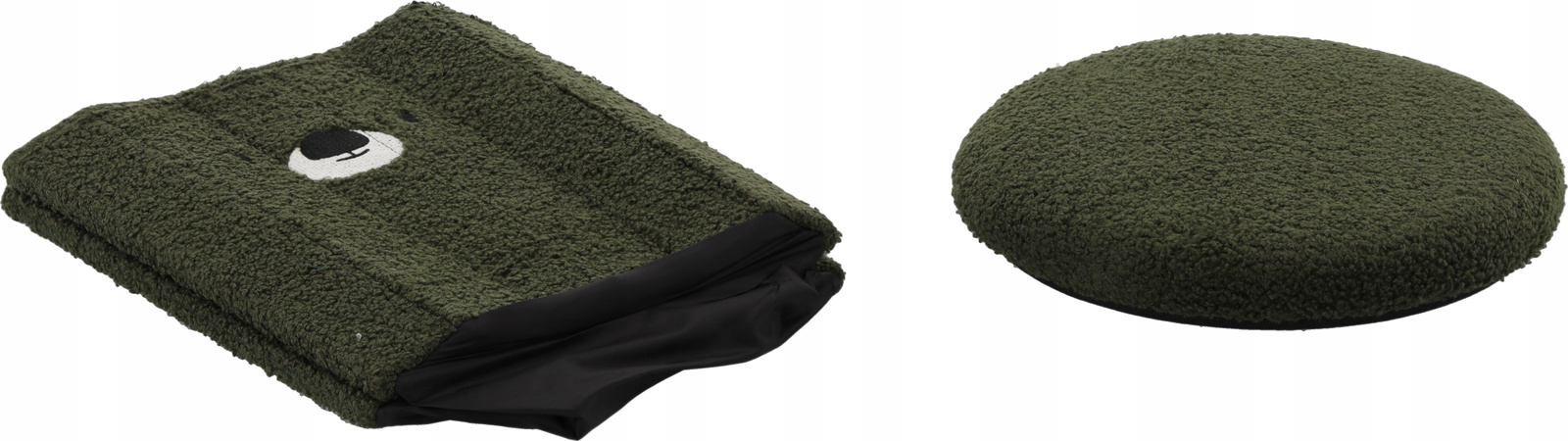 Dětská taburetka s úložným prostorem, 28x28x34cm | zelená - Image 7