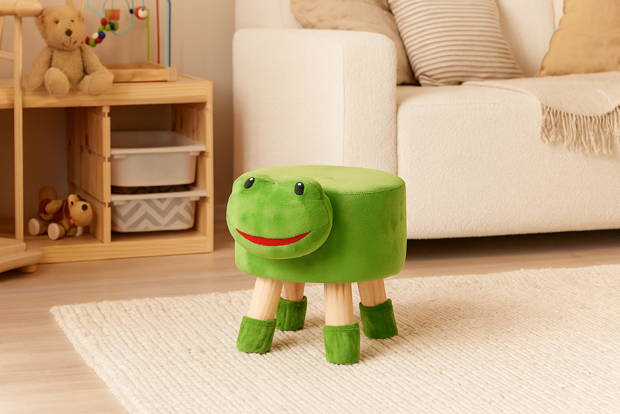 Dětská taburetka, 28x25cm | žabka - Image 2