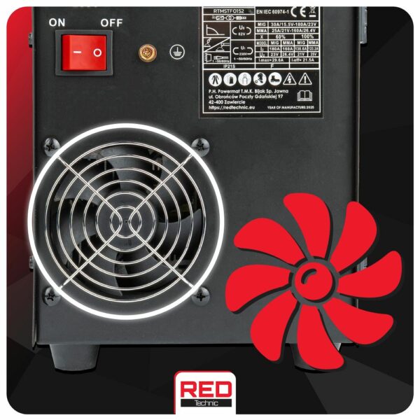 Invertorová svářečka MIGOMAT RTMSTF0152 | RED TECHNIC - Image 11