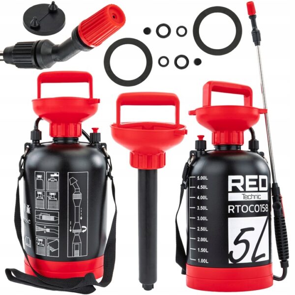 Ruční postřikovač RTOC0158, 5L | RED TECHNIC