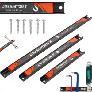 Magnetické lišty na nářadí, 3ks | PM-LM-3T