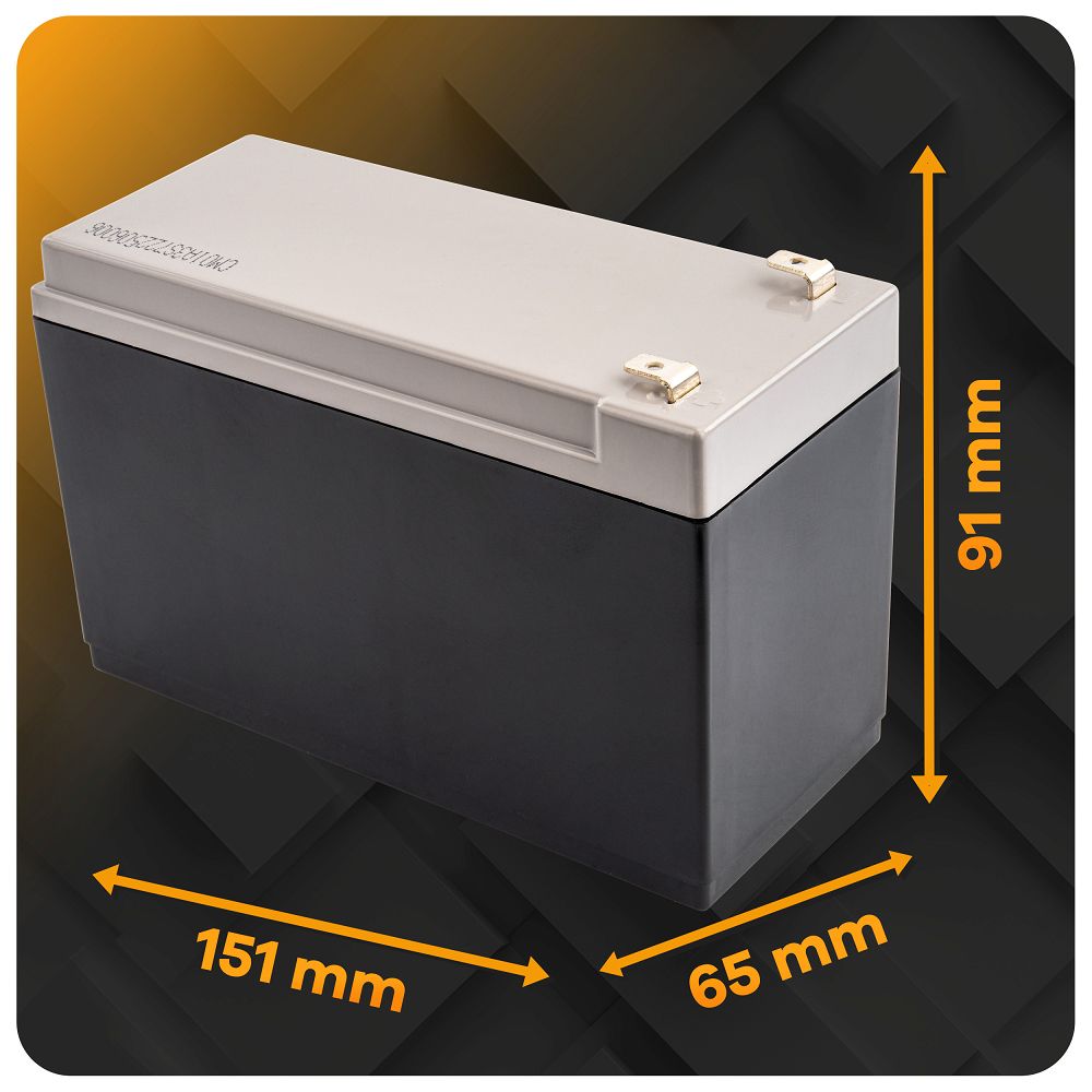 Lithium-iontová baterie, 12AH, 12V | PM-AKLJ-12V8AM - Image 6