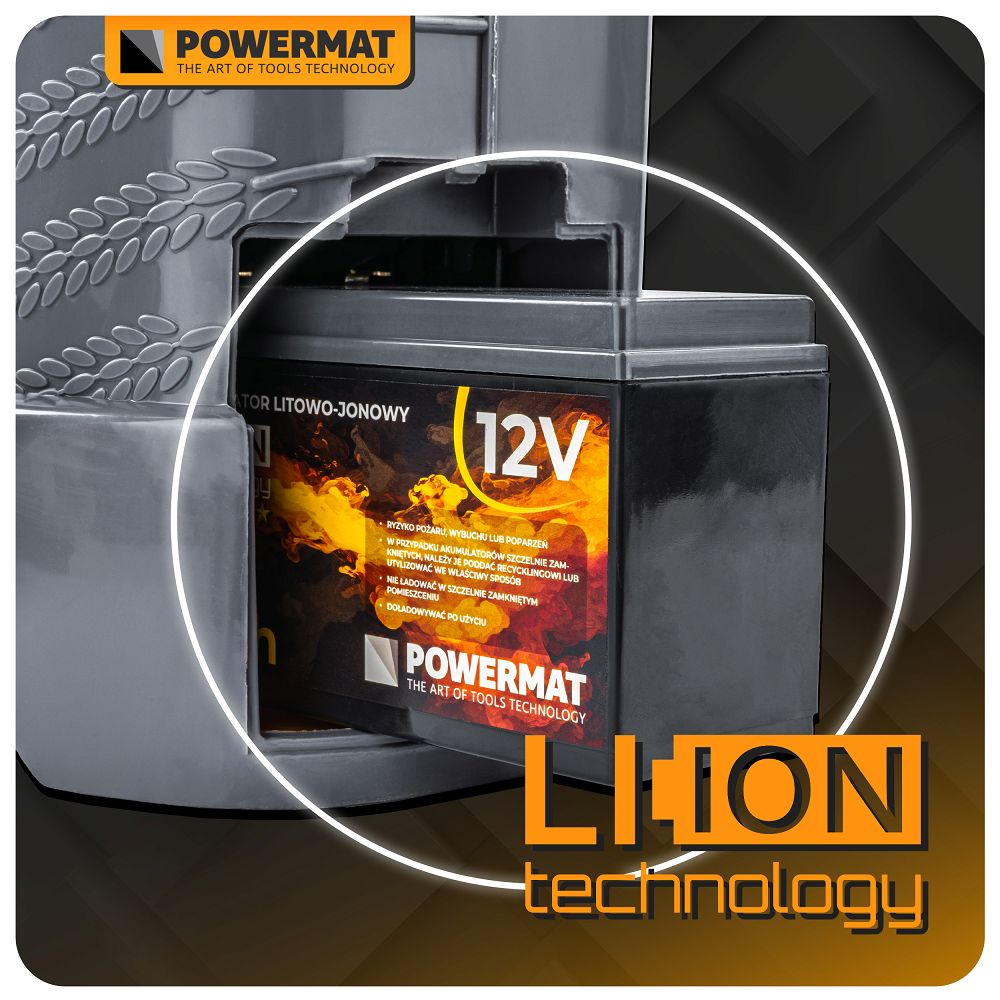 Lithium-iontová baterie, 12AH, 12V | PM-AKLJ-12V8AM - Image 7