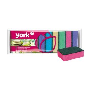 Hubky na nádobí, 10ks, 9x6x3cm | York
