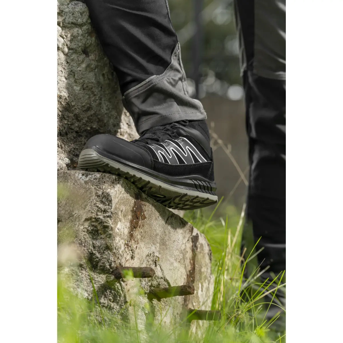 Bezpečnostní obuv BH9T6V, semiš, 41 | DEDRA - Image 6