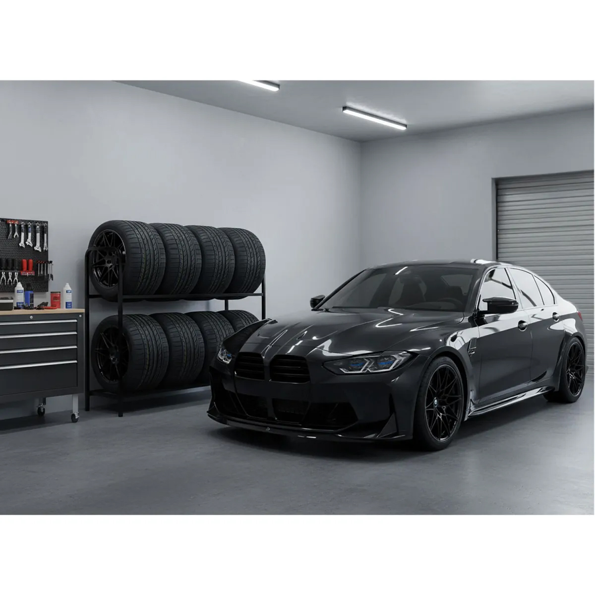 Stojan na pneumatiky HM-386, 8 míst | Humberg - Image 8