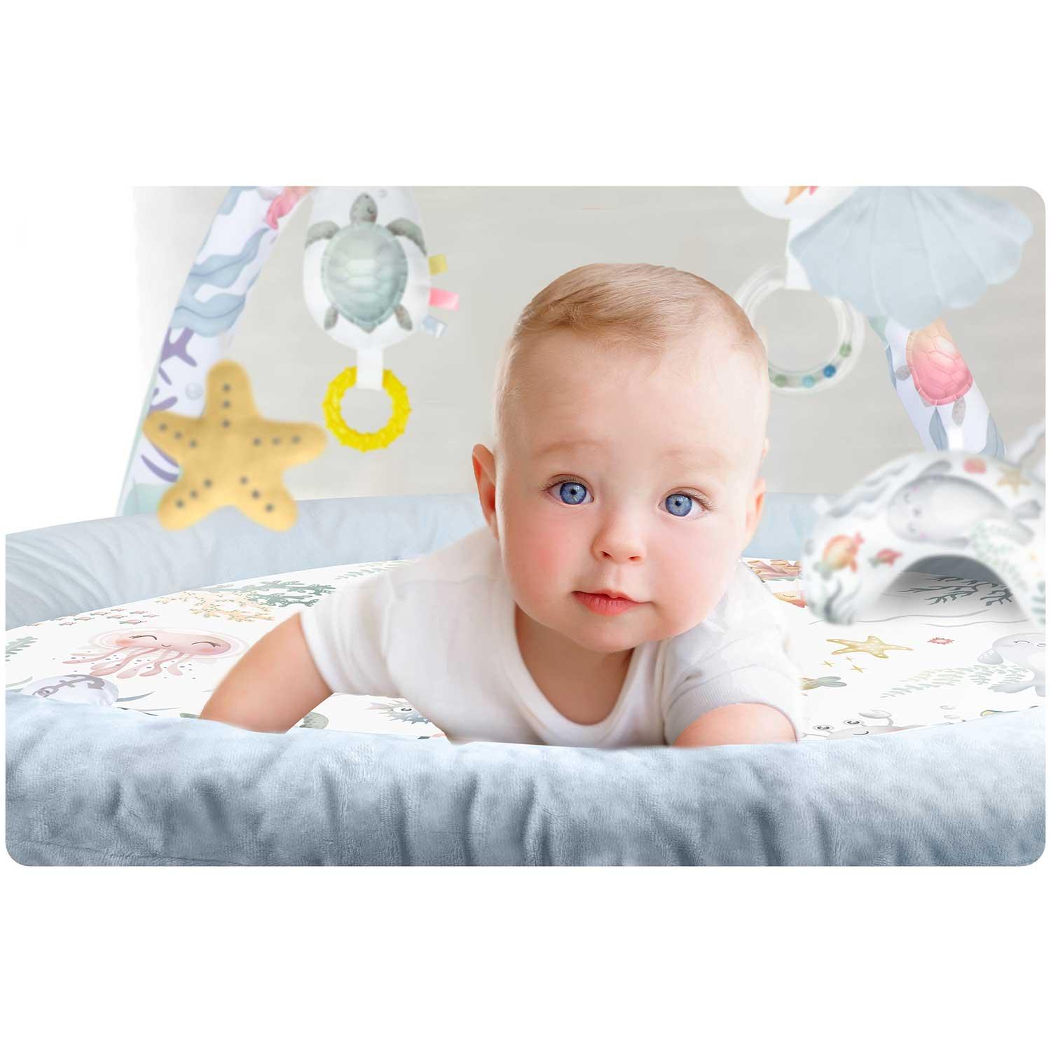 Interaktivní vzdělávací podložka, oceán, modrá | Nukido - Image 10