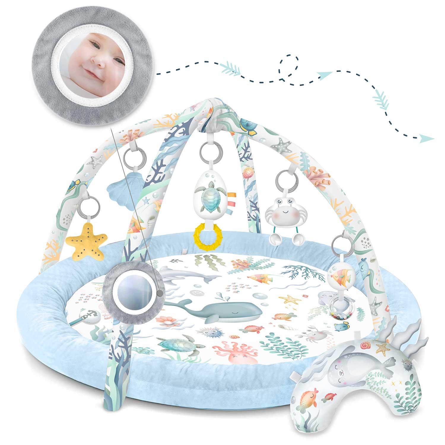 Interaktivní vzdělávací podložka, oceán, modrá | Nukido - Image 6