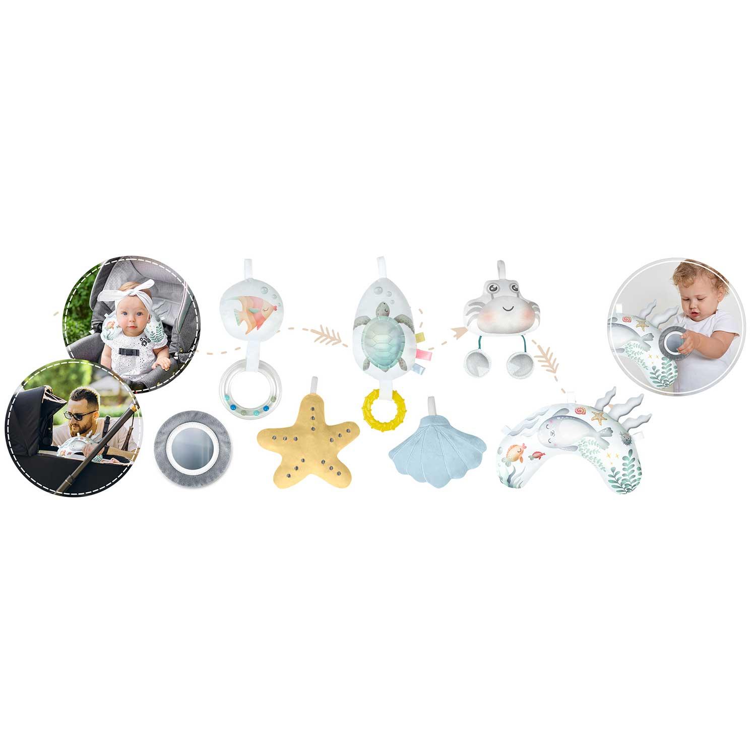 Interaktivní vzdělávací podložka, oceán, modrá | Nukido - Image 9