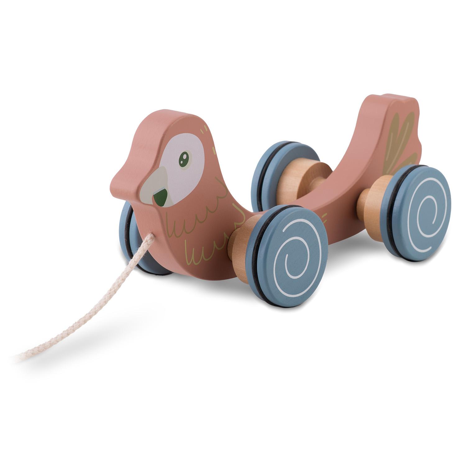 Dětská dřevěná hračka NK-854, papoušek | Nukido - Image 5