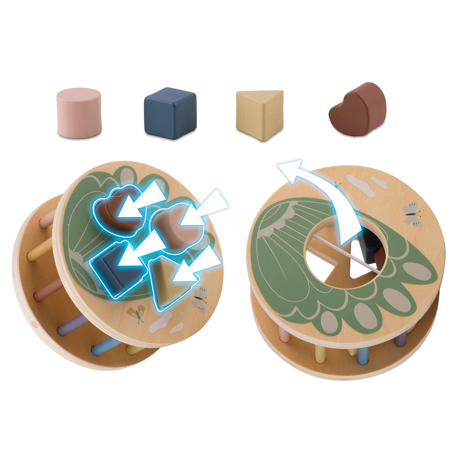 Dětská dřevěná hračka NK-854, papoušek | Nukido - Image 7