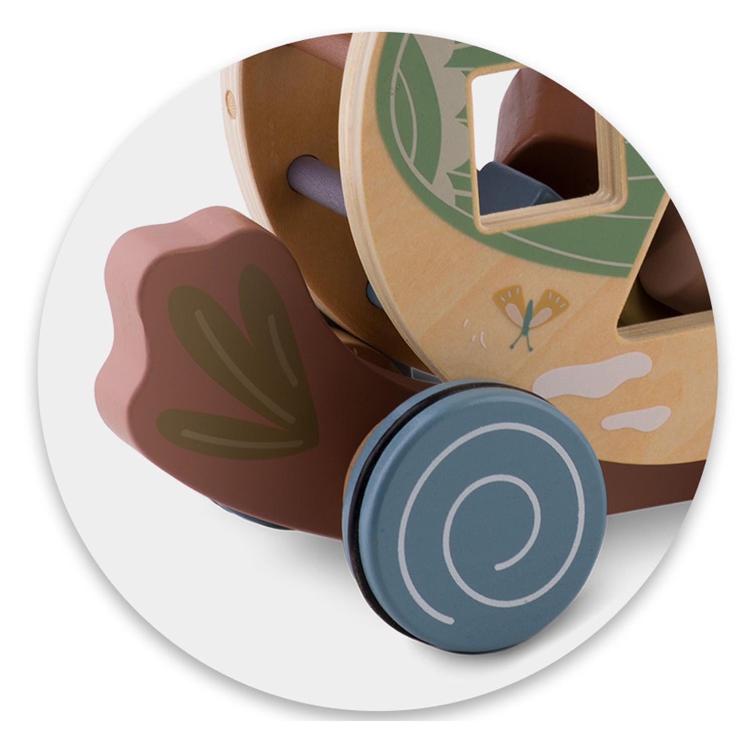 Dětská dřevěná hračka NK-854, papoušek | Nukido - Image 9