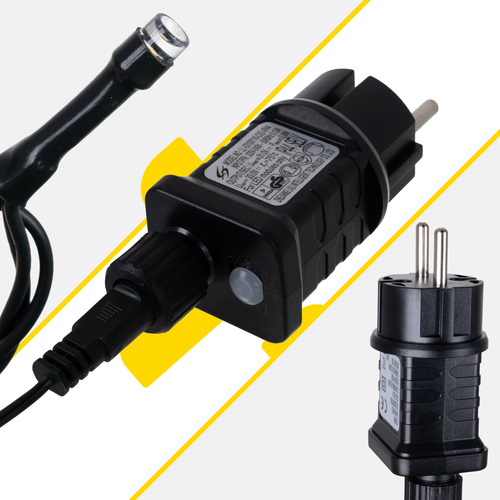 Vánoční osvětlení, 35m, 500LED, studená bílá | Isoxis - Image 3