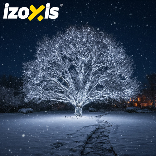 Vánoční osvětlení, 35m, 500LED, studená bílá | Isoxis - Image 6