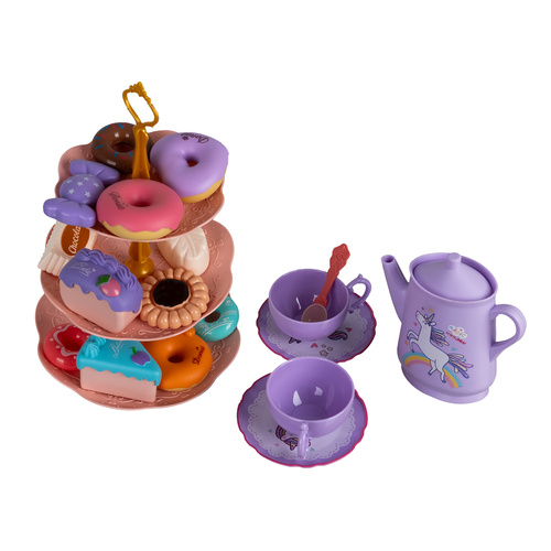 Dětská čajová souprava, jednorožec | Kruzzel - Image 6