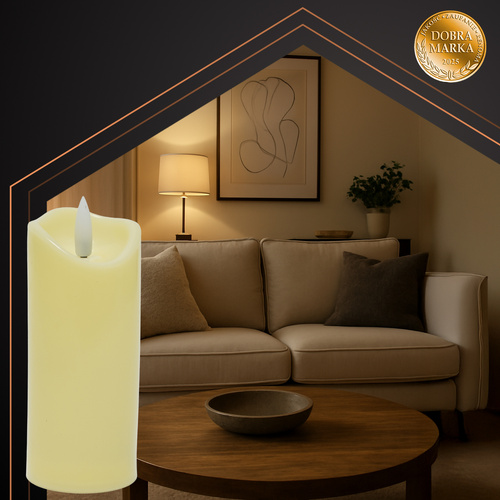 LED svíčka, 12,5x5cm | Ruhhy - Image 5