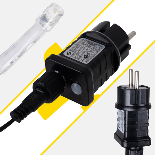 Vánoční osvětlení, 15m, 300LED, studená bílá | Izoxis - Image 3