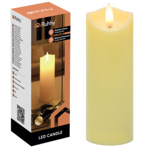 LED svíčka, 15x5cm | Ruhhy