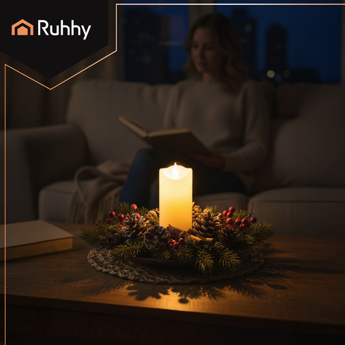 LED svíčka, 15x5cm | Ruhhy - Image 5