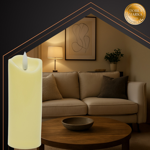 LED svíčka, 15x5cm | Ruhhy - Image 6